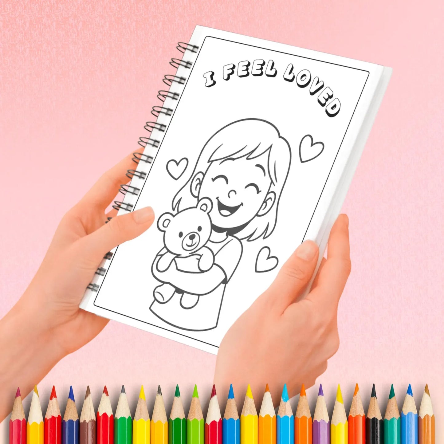 Feelings Coloring Pages Printable PDF | Emotions + Simple Captions | SEL