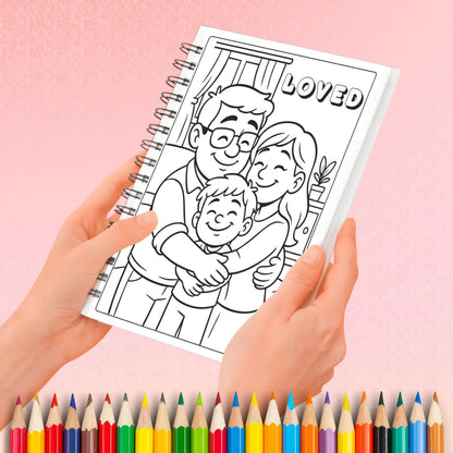 Emotions Coloring Pages Printable PDF | Real-Life Scenarios + Captions